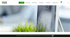 Desktop Screenshot of kreativwebmedia.de